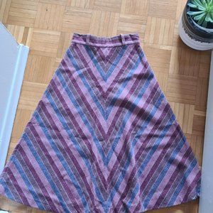 Vintage pinky purple skirt